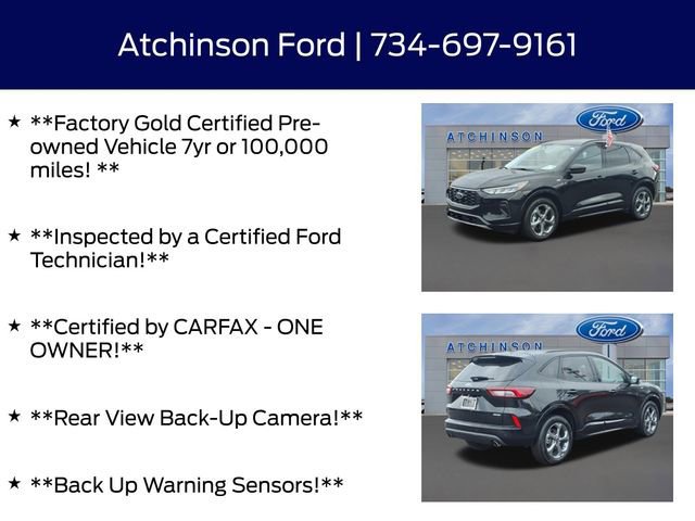 Certified 2023 Ford Escape ST-Line w/ Tech Pack #1 image 7