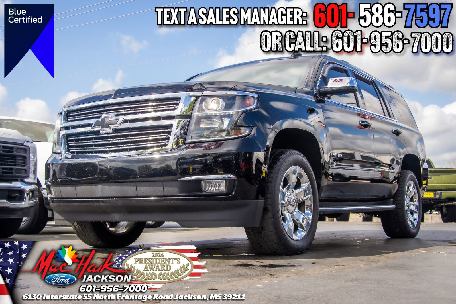 Used 2018 Chevrolet Tahoe Premier w/ Max Trailering Package image 1