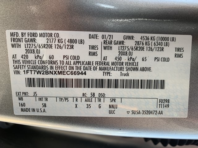 Certified 2021 Ford F250 Lariat AWD/4WD image 21