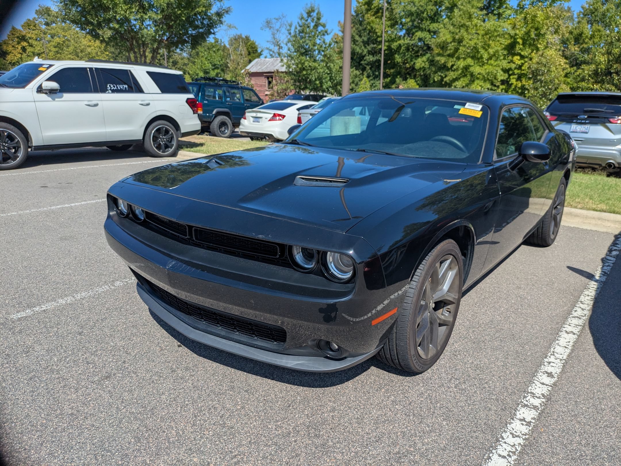 Used 2021 Dodge Challenger SXT w/ Blacktop Package RWD image 3