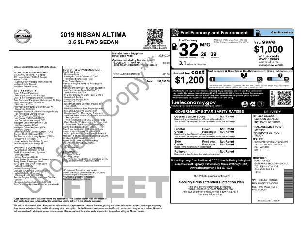 Used 2019 Nissan Altima 2.5 SL FWD image 8