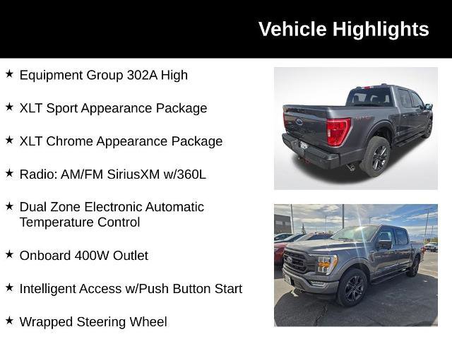 Certified 2023 Ford F150 XLT w/ Equipment Group 302A High image 10