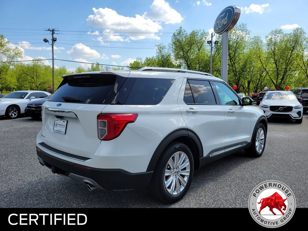 Certified 2022 Ford Explorer Limited w/ Equipment Group 301A image 6