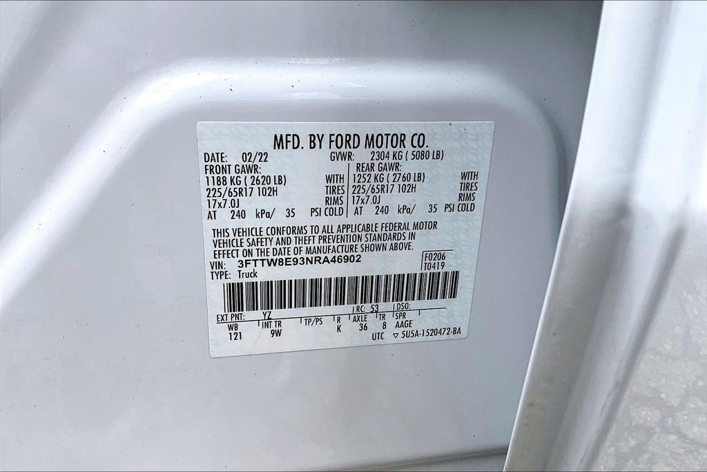 Certified 2022 Ford Maverick XL FWD image 36