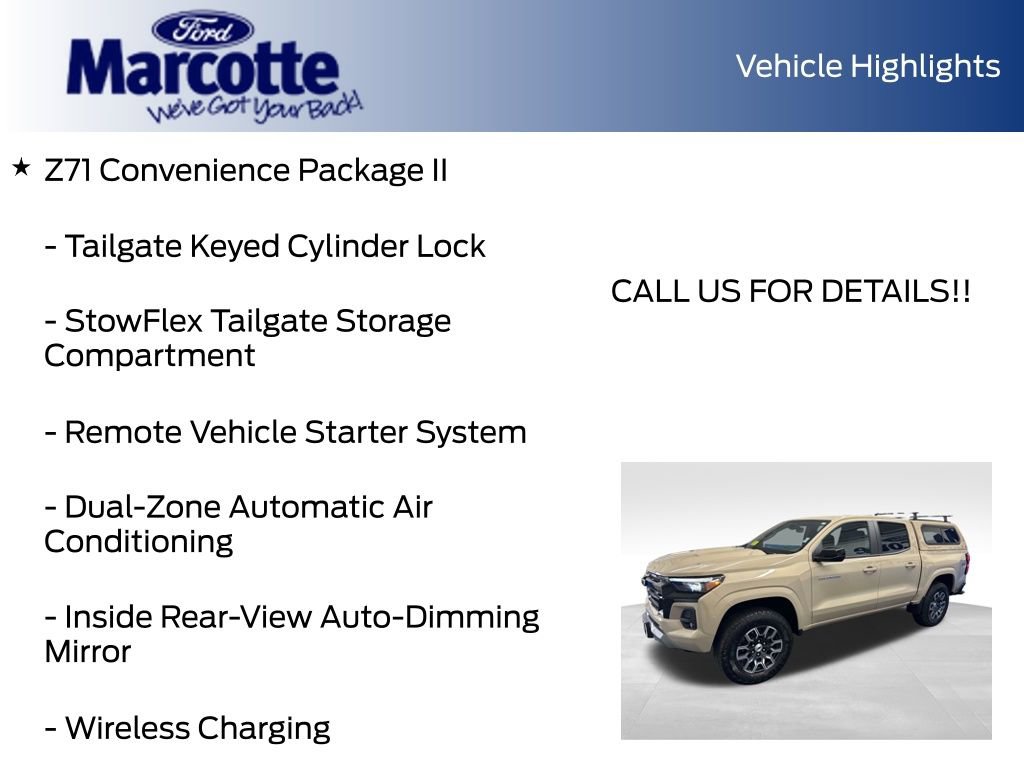 Used 2024 Chevrolet Colorado Z71 w/ Z71 Convenience Package 2 AWD/4WD image 15