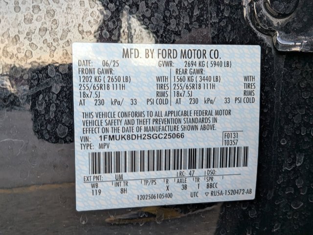 Certified 2025 Ford Explorer Active AWD/4WD image 29