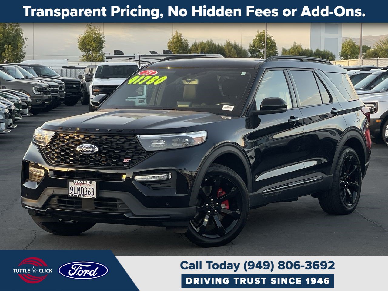 Certified 2023 Ford Explorer ST w/ Equipment Group 401A
