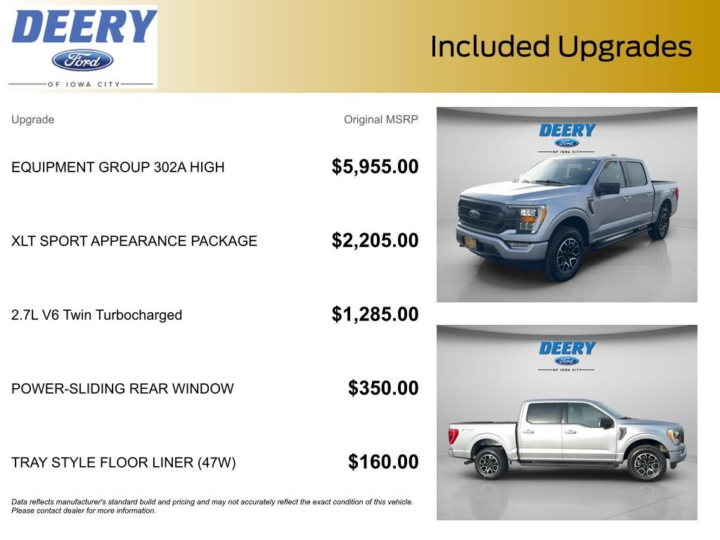 Certified 2023 Ford F150 XLT w/ Equipment Group 302A High AWD/4WD image 11