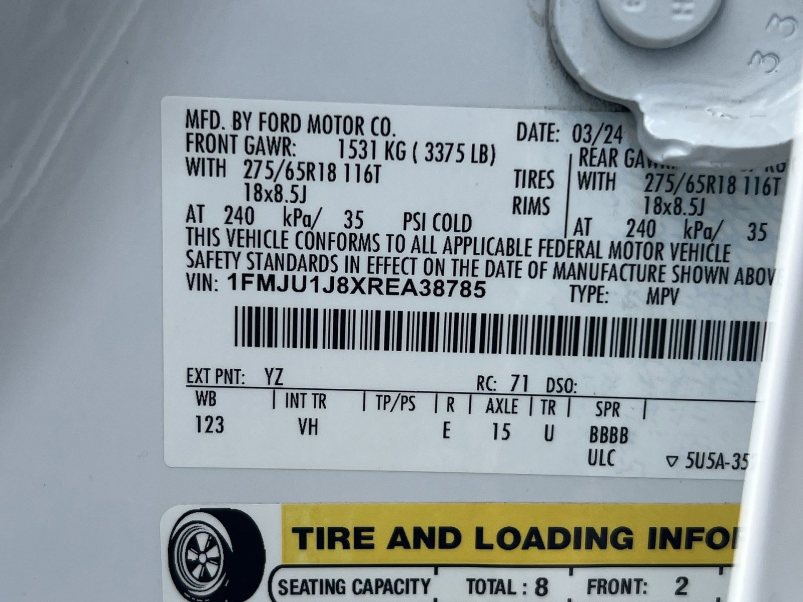 Certified 2024 Ford Expedition XLT image 29