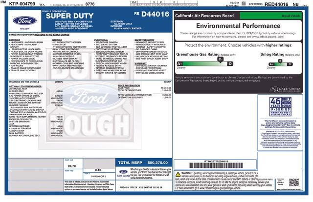 Certified 2024 Ford F250 Lariat w/ Chrome Package image 42