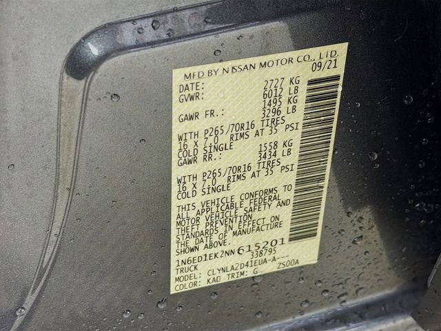 Used 2022 Nissan Frontier S w/ Technology Package AWD/4WD image 34