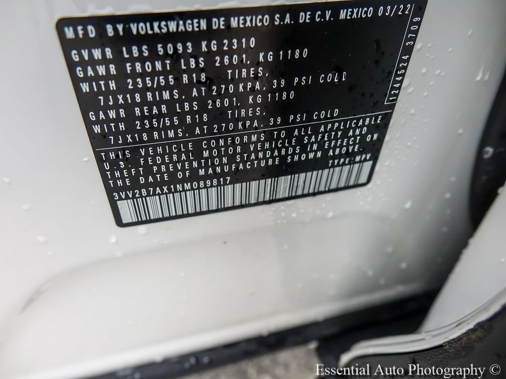 Used 2022 Volkswagen Tiguan SE AWD/4WD image 28