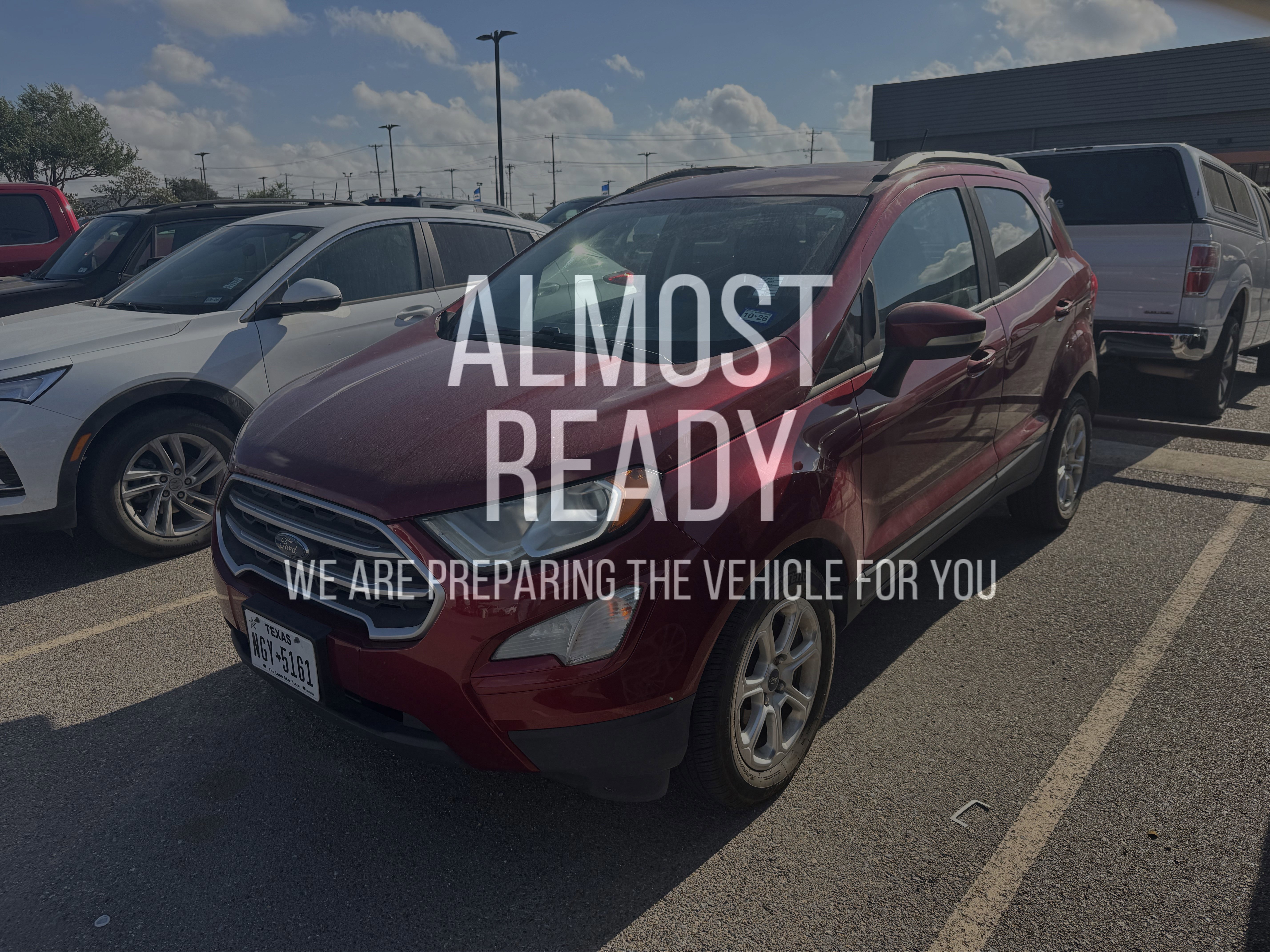 Certified 2020 Ford EcoSport SE