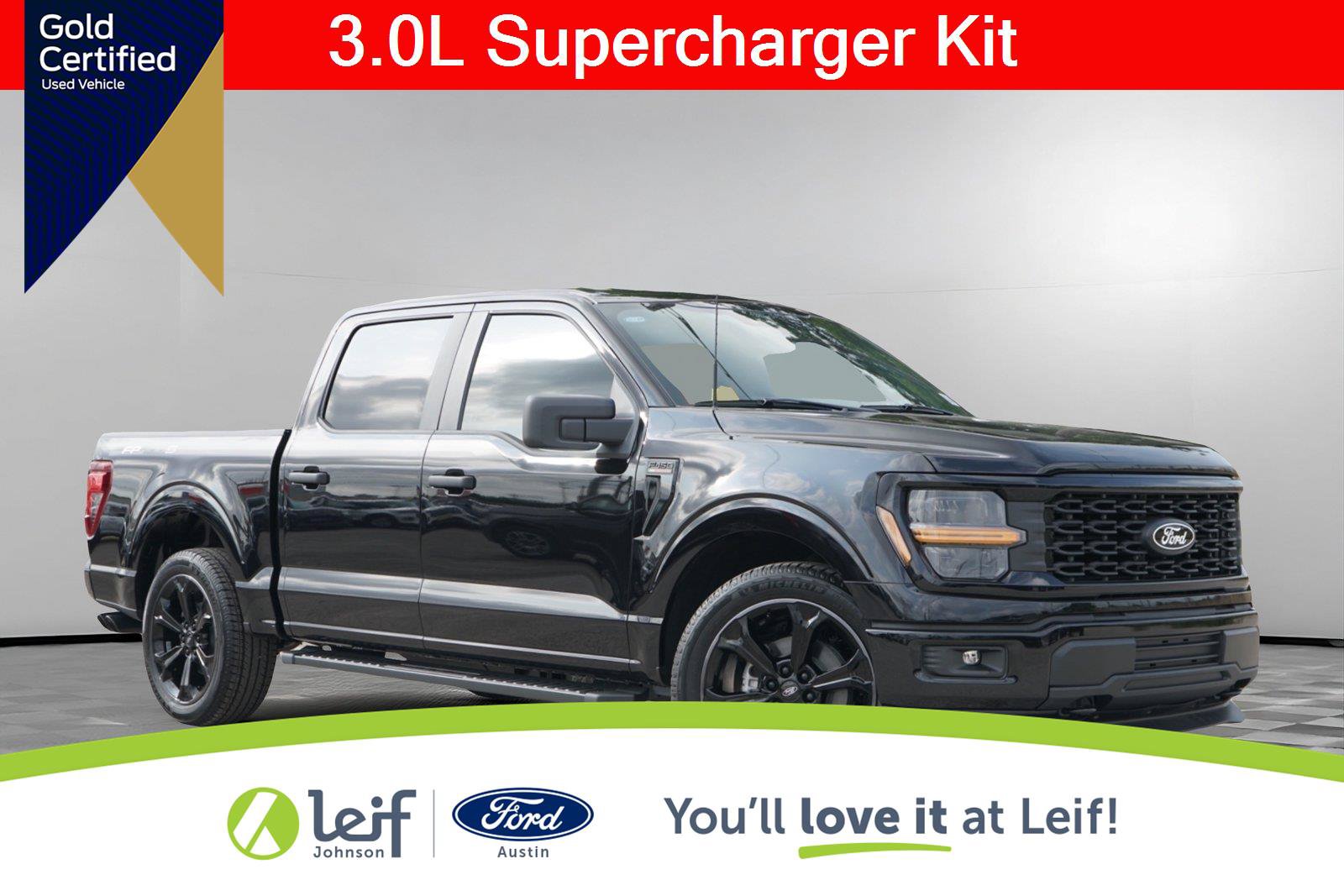Certified 2025 Ford F150 STX w/ STX Black Appearance Package AWD/4WD image 1