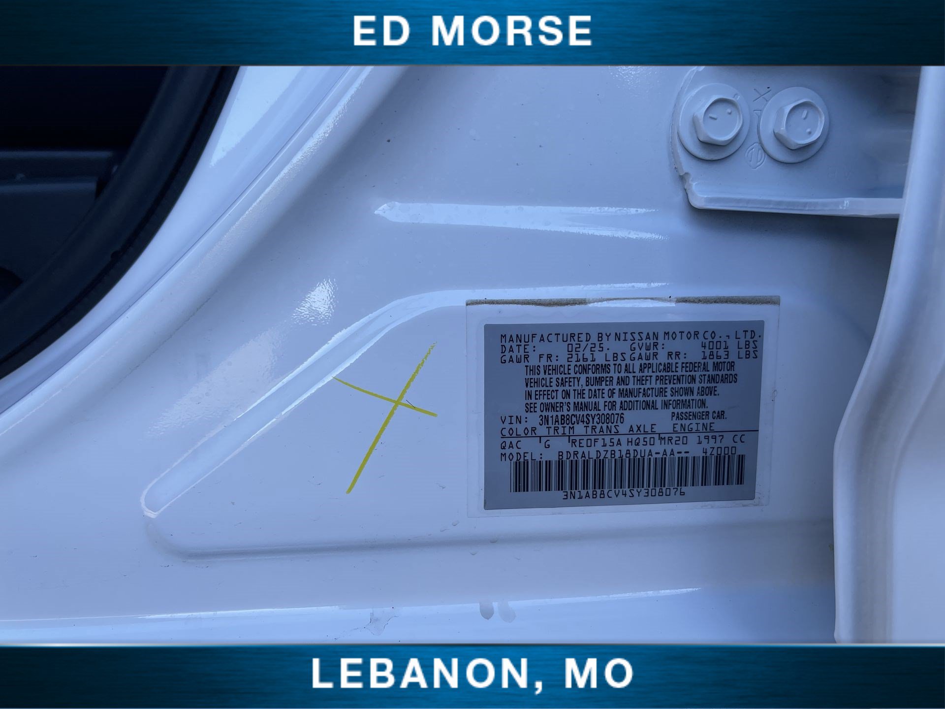Used 2025 Nissan Sentra SV FWD image 31