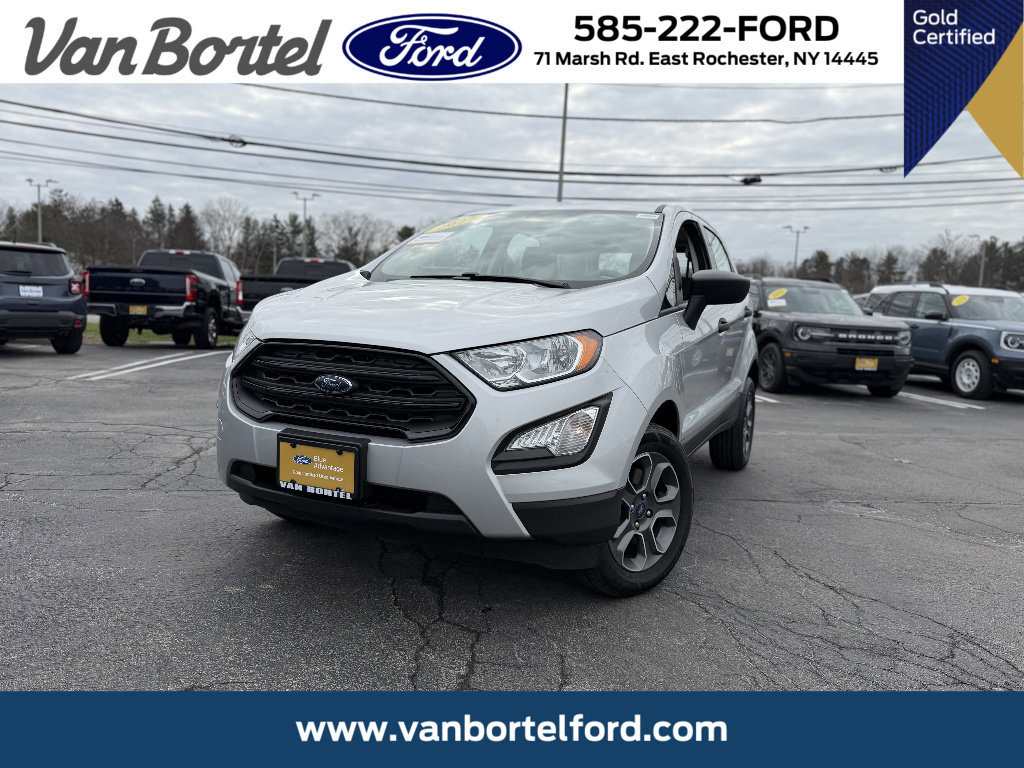 Certified 2022 Ford EcoSport S AWD/4WD image 1