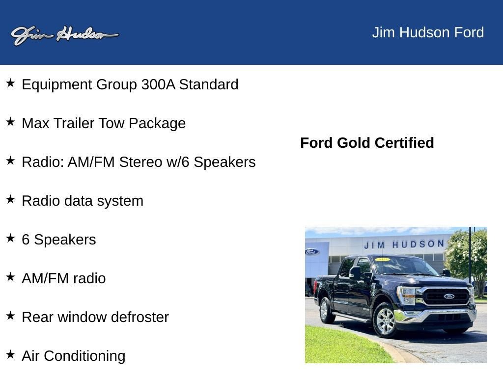 Certified 2021 Ford F150 XLT w/ Max Trailer Tow Package RWD image 12