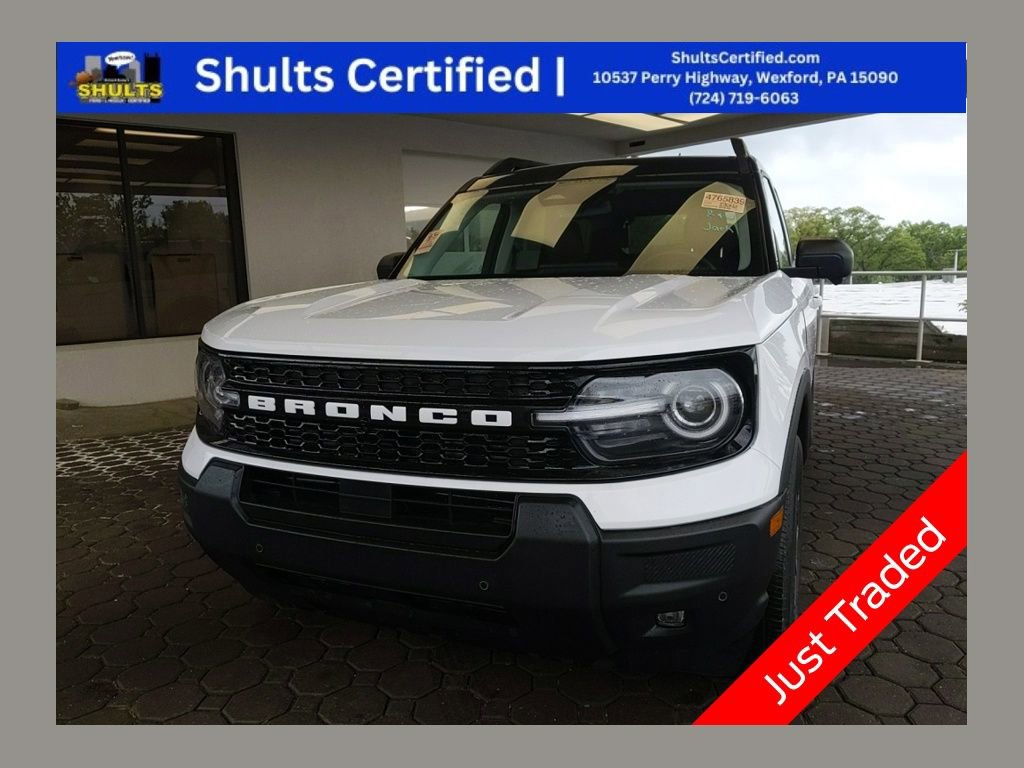 Certified 2025 Ford Bronco Sport Outer Banks w/ Outer Banks Tech Package+