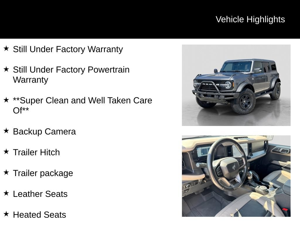 Certified 2023 Ford Bronco Wildtrak AWD/4WD image 16