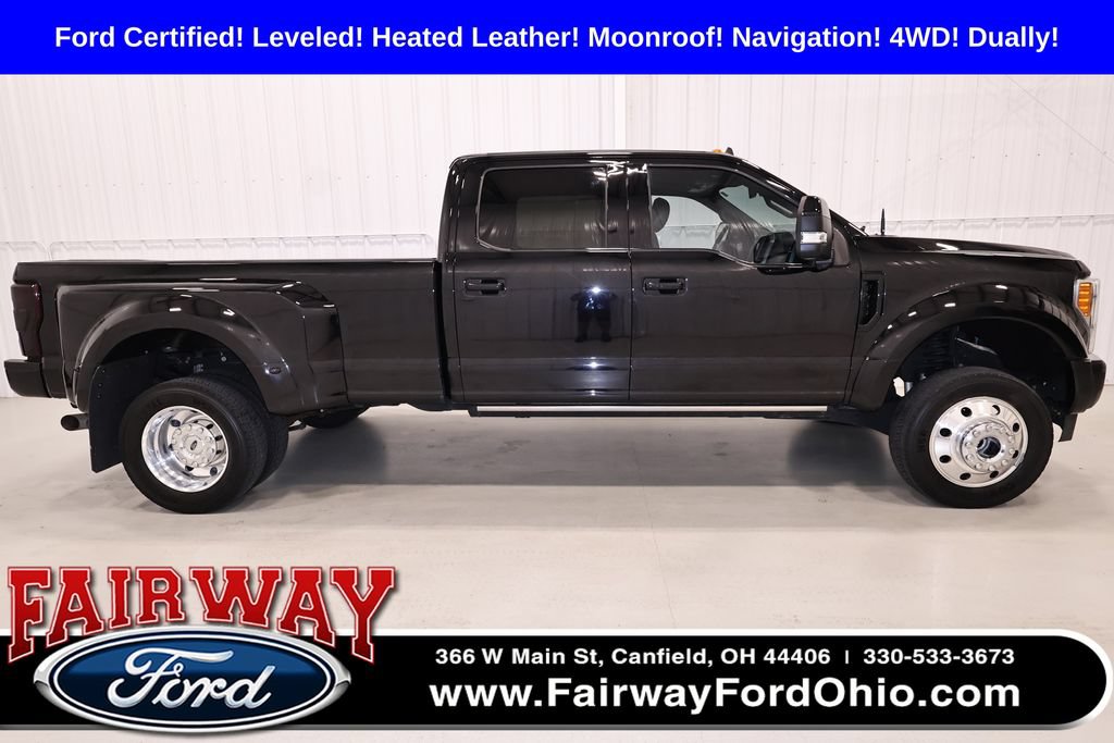 Certified 2019 Ford F450 Platinum w/ Platinum Ultimate Package