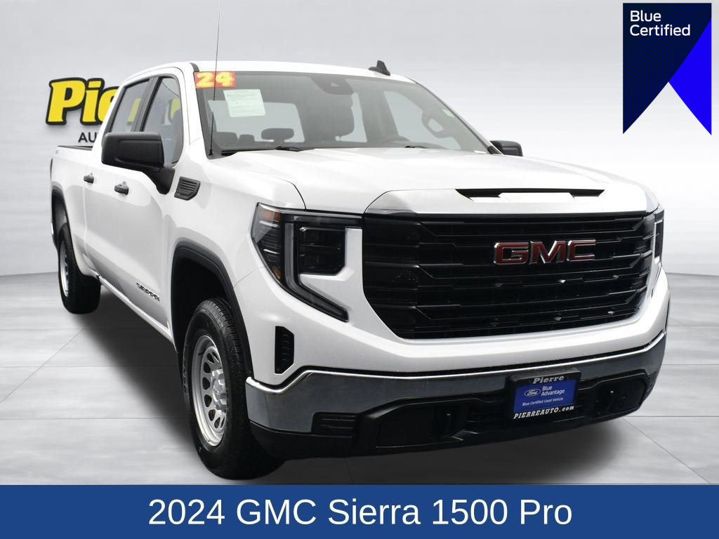 Used 2024 GMC Sierra 1500 Pro w/ Trailering Package AWD/4WD image 1