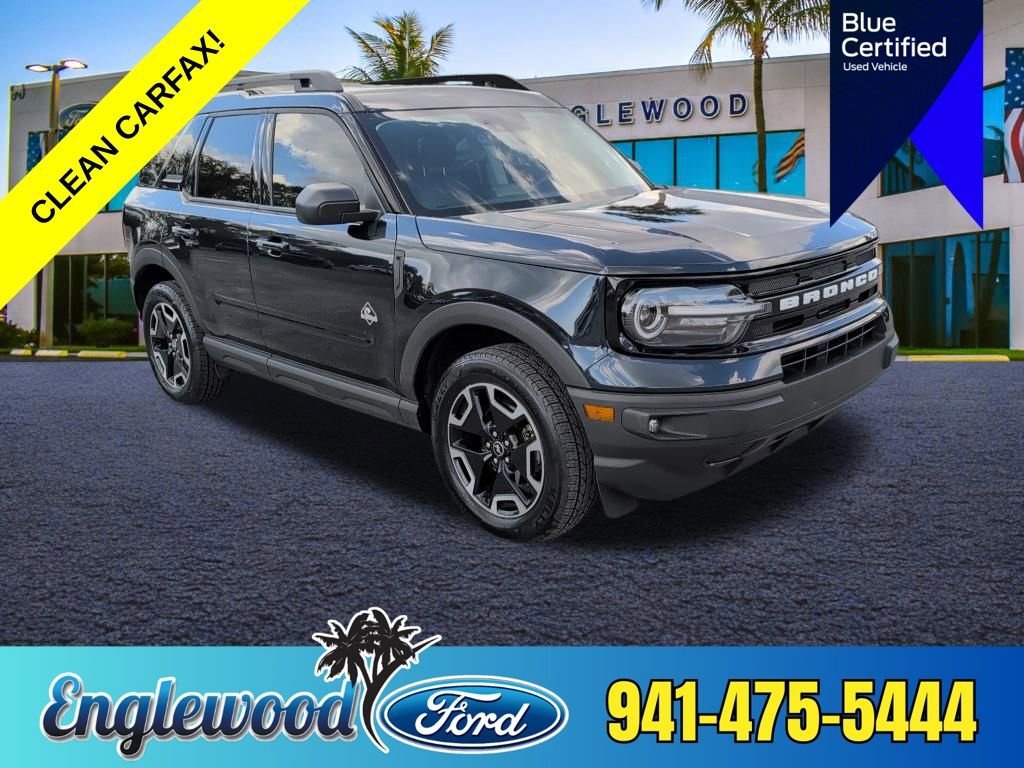 Certified 2022 Ford Bronco Sport Outer Banks w/ Tech Package