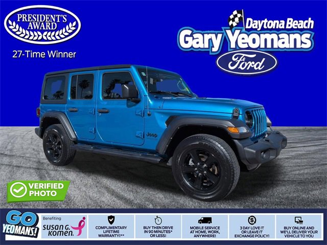 Used 2022 Jeep Wrangler Unlimited Sport image 1