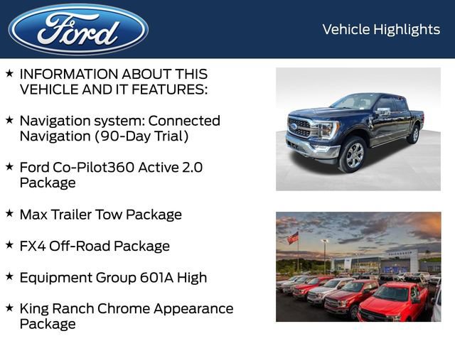Certified 2021 Ford F150 King Ranch w/ Equipment Group 601A High image 11