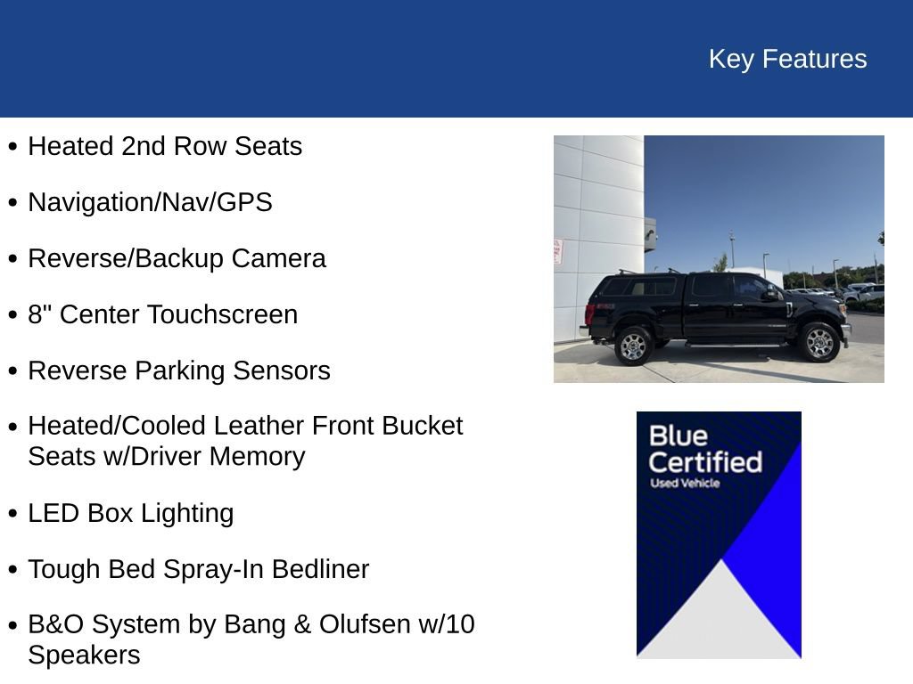 Certified 2021 Ford F250 Lariat w/ Lariat Ultimate Package AWD/4WD image 32