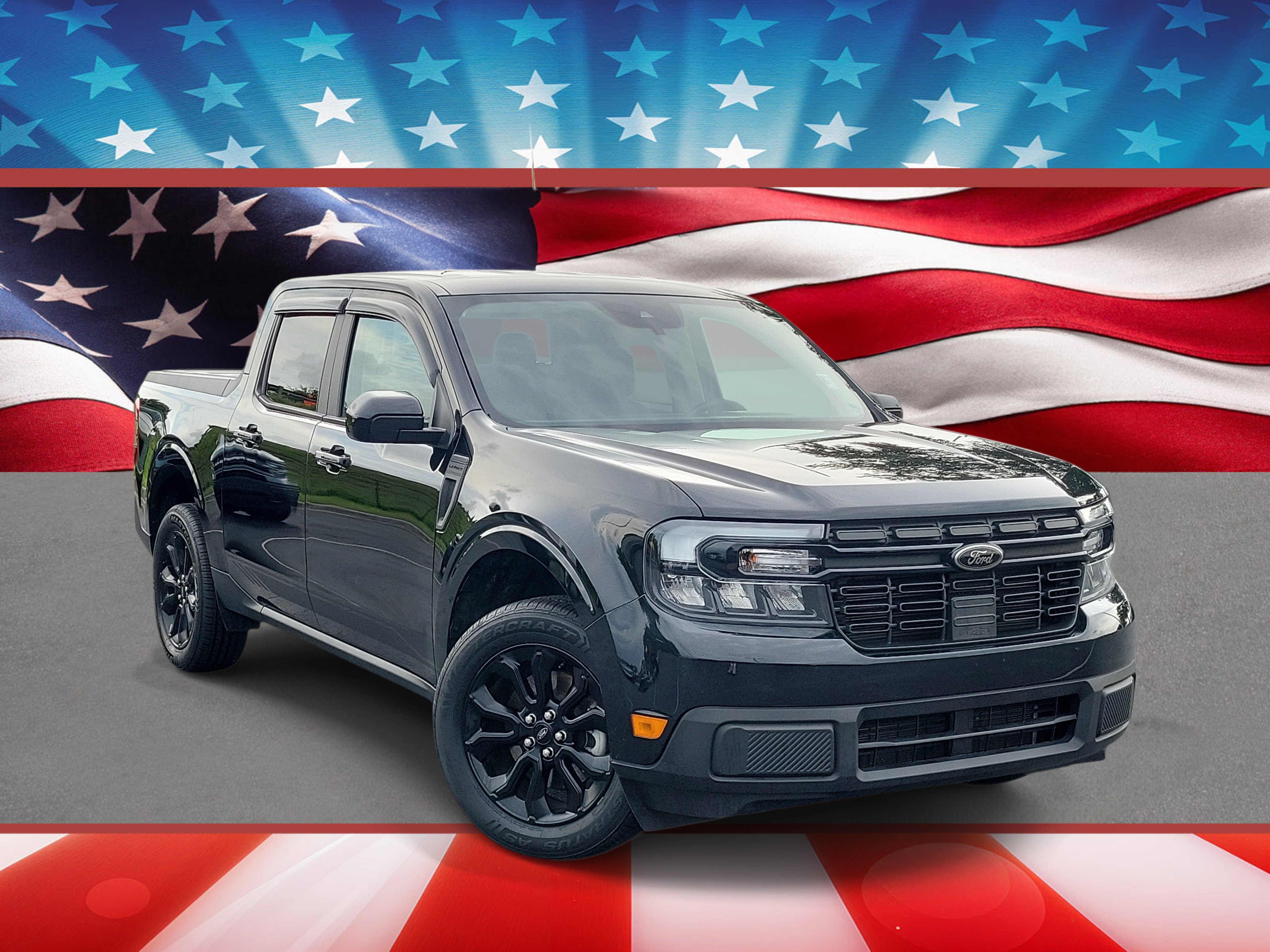 Certified 2024 Ford Maverick Lariat w/ Black Appearance Package