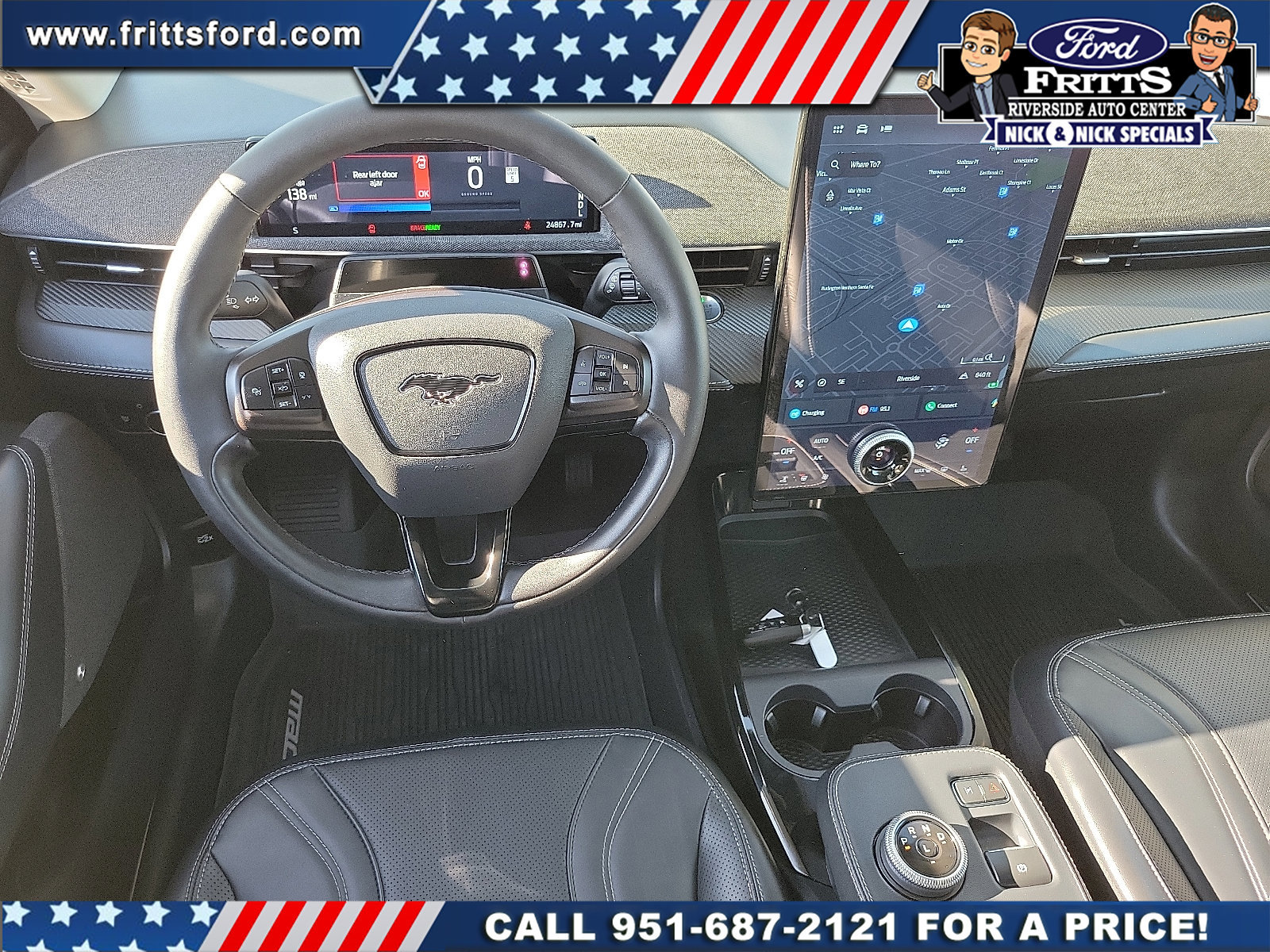 Certified 2023 Ford Mustang Mach-E Premium w/ Mustang Nite Pony Package image 6