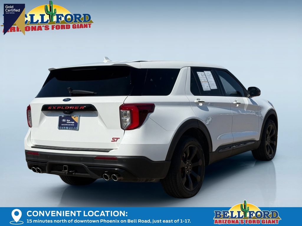 Certified 2022 Ford Explorer ST w/ Equipment Group 401A AWD/4WD image 3