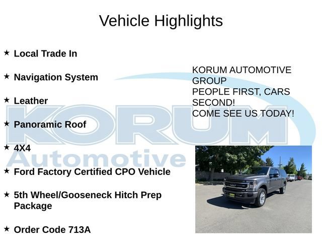 Certified 2022 Ford F350 Platinum AWD/4WD image 4