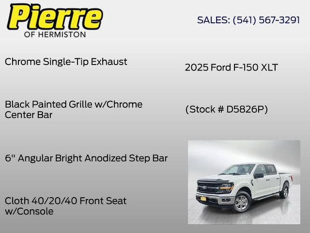 Certified 2025 Ford F150 XLT w/ Equipment Group 301A Standard AWD/4WD image 20