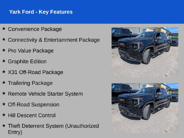 Used 2023 GMC Sierra 1500 Pro w/ Graphite Edition AWD/4WD image 2