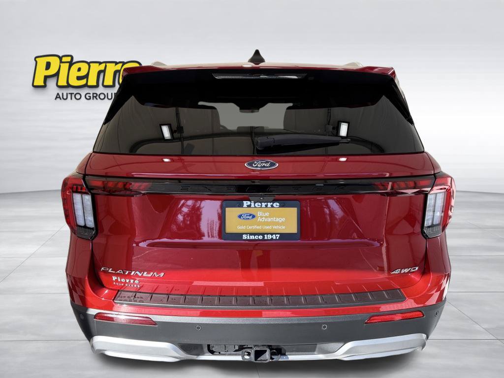 Certified 2025 Ford Explorer Platinum w/ LUX Leather Package AWD/4WD image 3