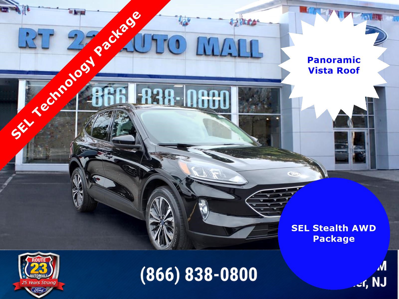 Certified 2022 Ford Escape SEL w/ SEL Stealth AWD Package