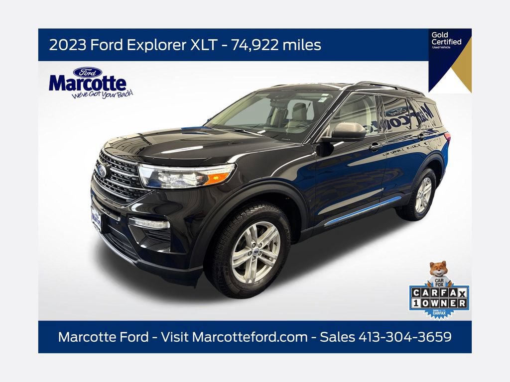 Certified 2023 Ford Explorer XLT w/ Equipment Group 202A
