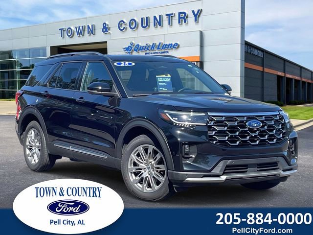 Certified 2025 Ford Explorer Platinum