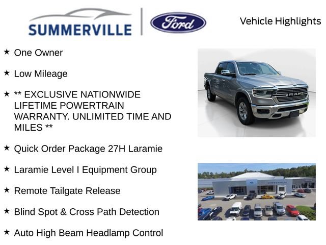 Used 2022 RAM 1500 Laramie AWD/4WD image 2