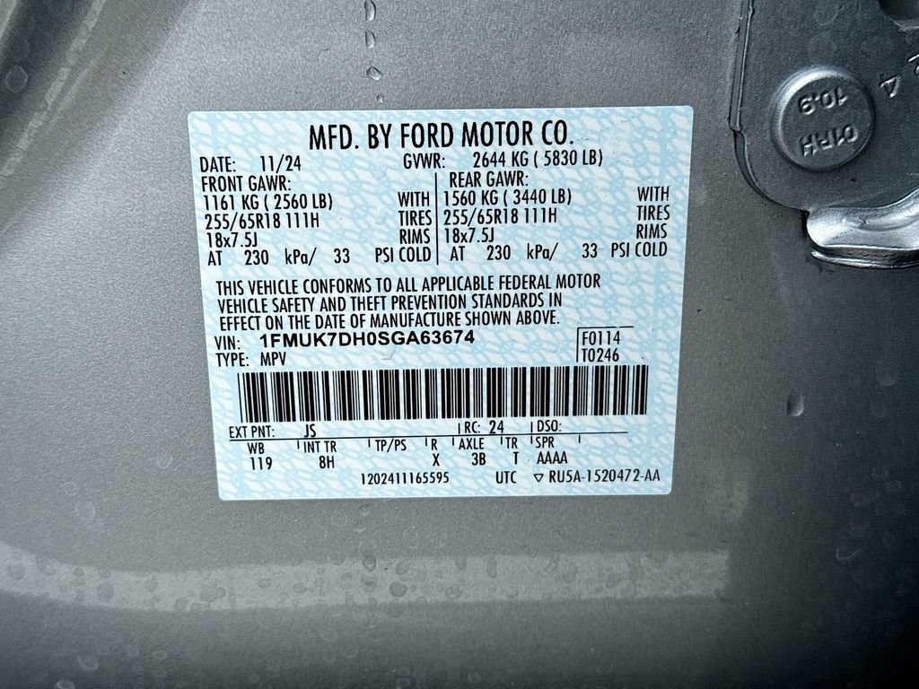 Certified 2025 Ford Explorer Active RWD image 6