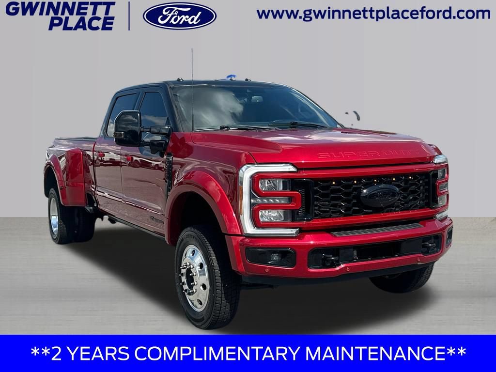 Certified 2023 Ford F450 Lariat w/ Lariat Ultimate Package AWD/4WD image 3