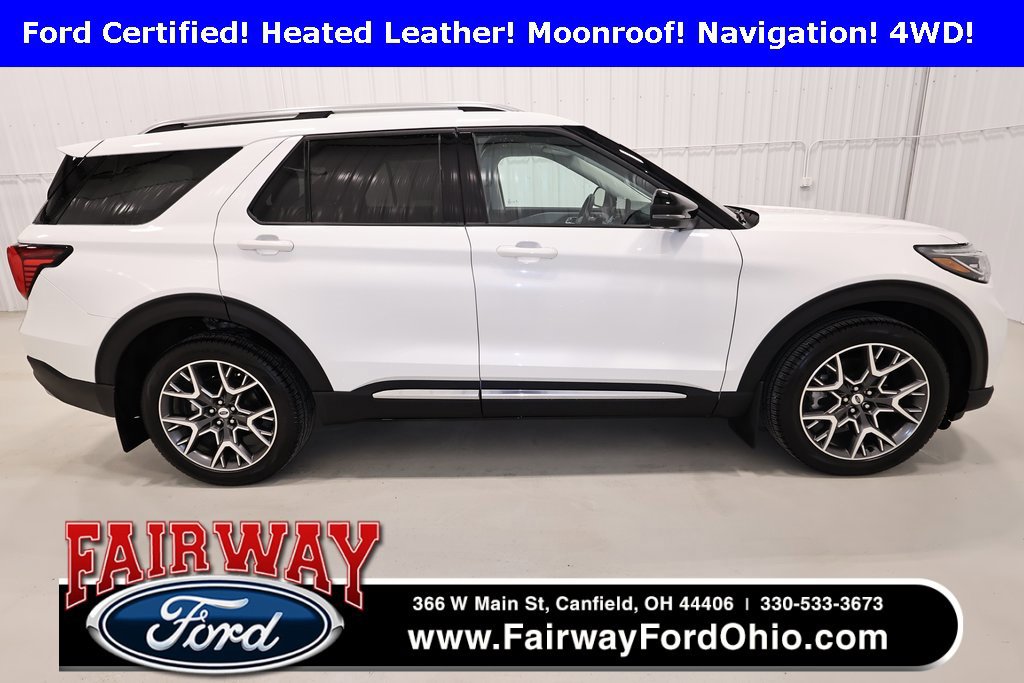 Certified 2025 Ford Explorer Platinum w/ Ultimate Package image 8