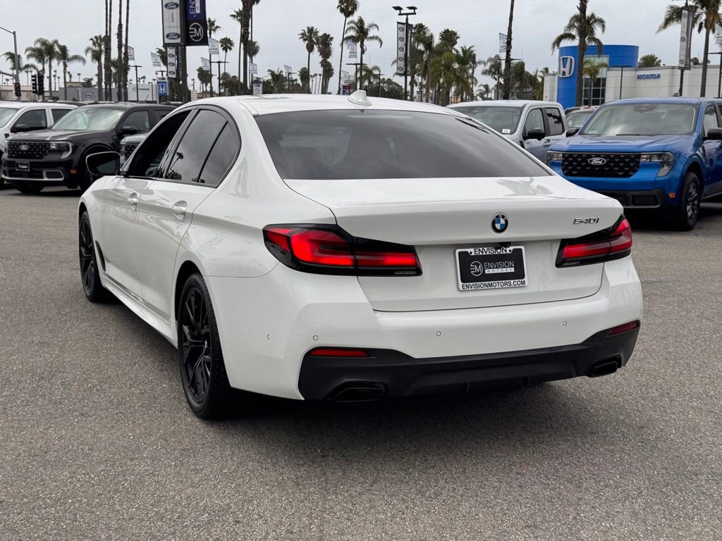 Used 2021 BMW 540i w/ M Sport Package RWD image 10