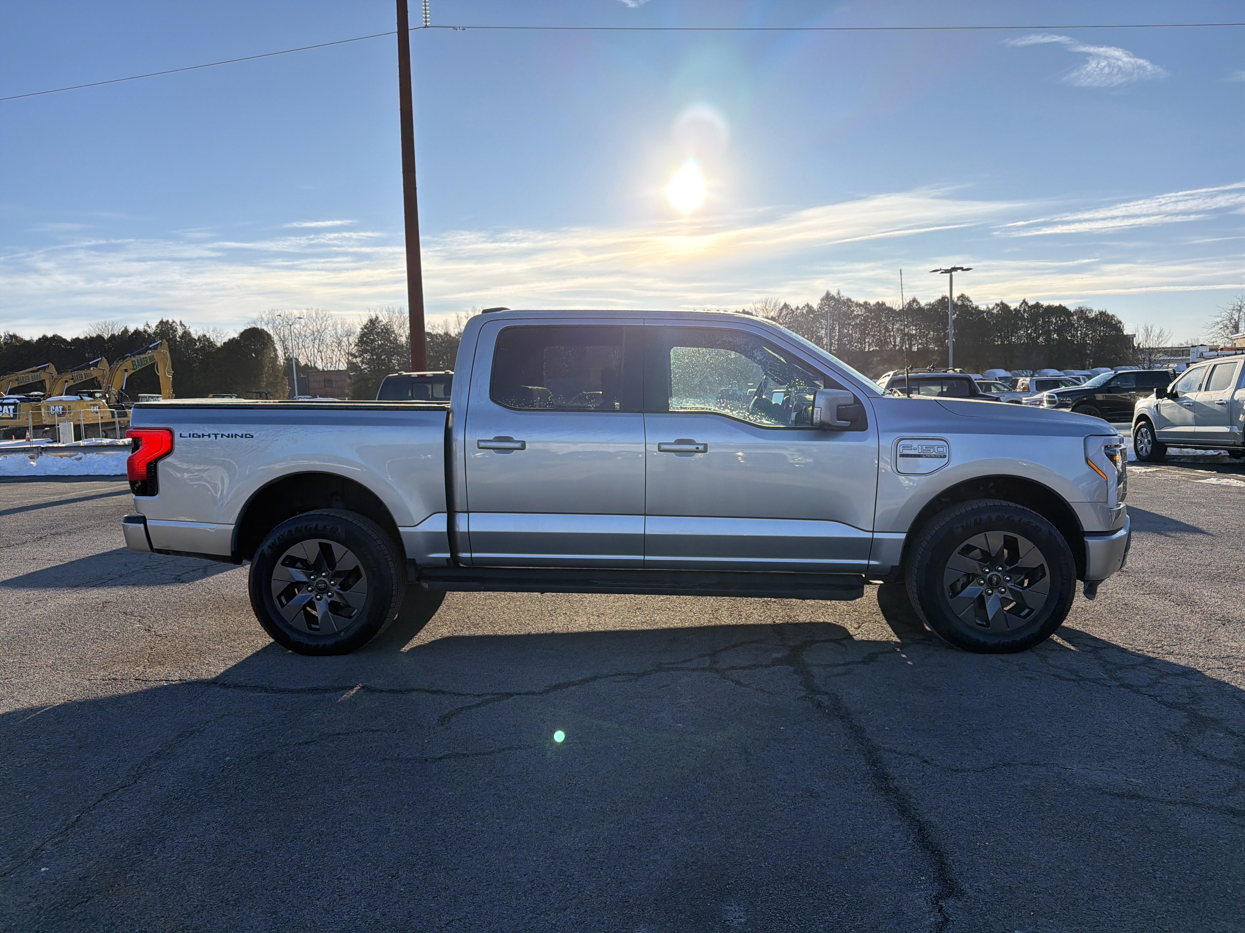 Certified 2023 Ford F150 Lightning Lariat w/ Max Trailer Tow Package image 6