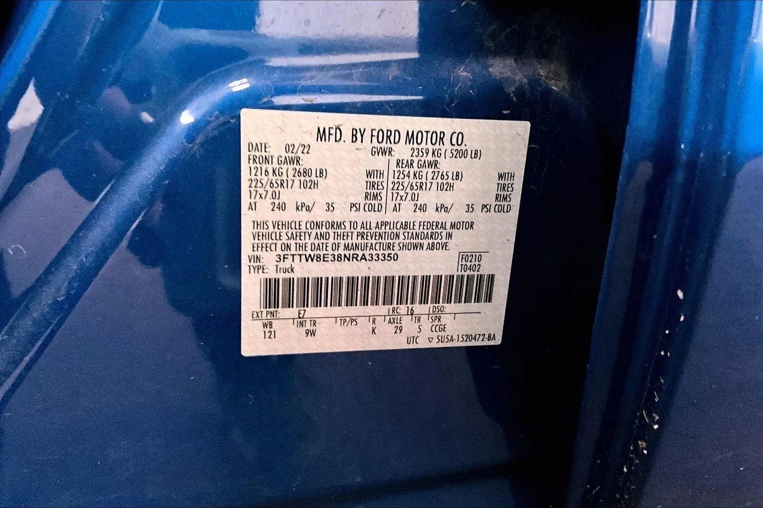 Certified 2022 Ford Maverick XL image 33