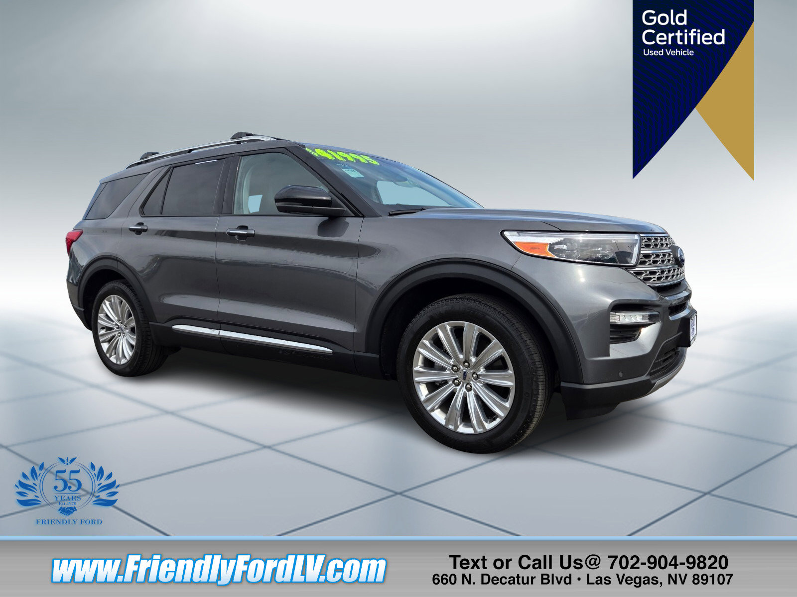 Certified 2023 Ford Explorer Limited w/ Hybrid Equipment Group 310A