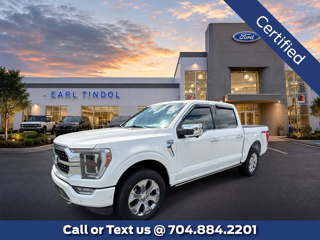 Certified 2023 Ford F150 Platinum w/ Equipment Group 701A High AWD/4WD image 1