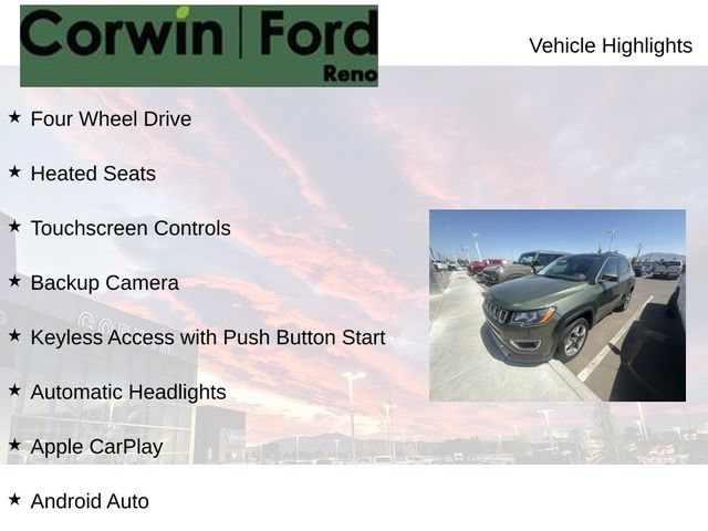 Used 2020 Jeep Compass Limited AWD/4WD image 7
