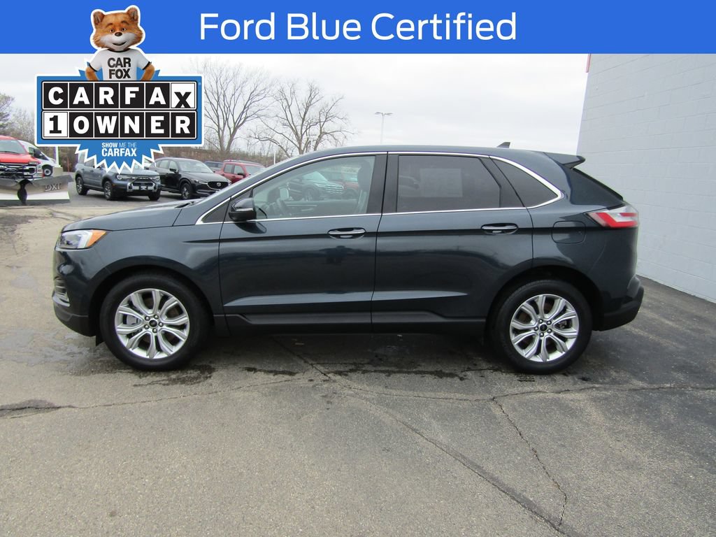 Certified 2023 Ford Edge Titanium w/ Equipment Group 301A AWD/4WD image 2